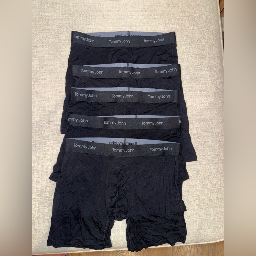 Tommy John Men Boxer Brief Set of 5